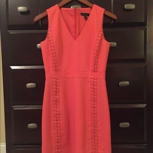 Gorgeous 0P J Crew Coral Shift Dress